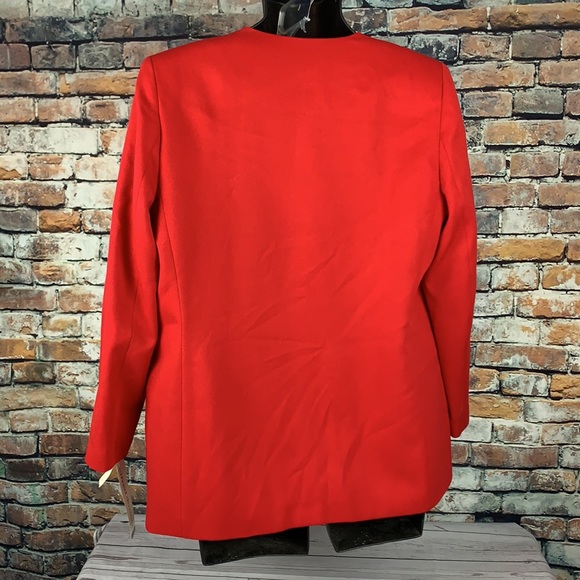 Alfred Dunner NWT red  jacket size12 - Picture 4 of 8